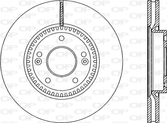 OPEN PARTS Piduriketas BDR2351.20